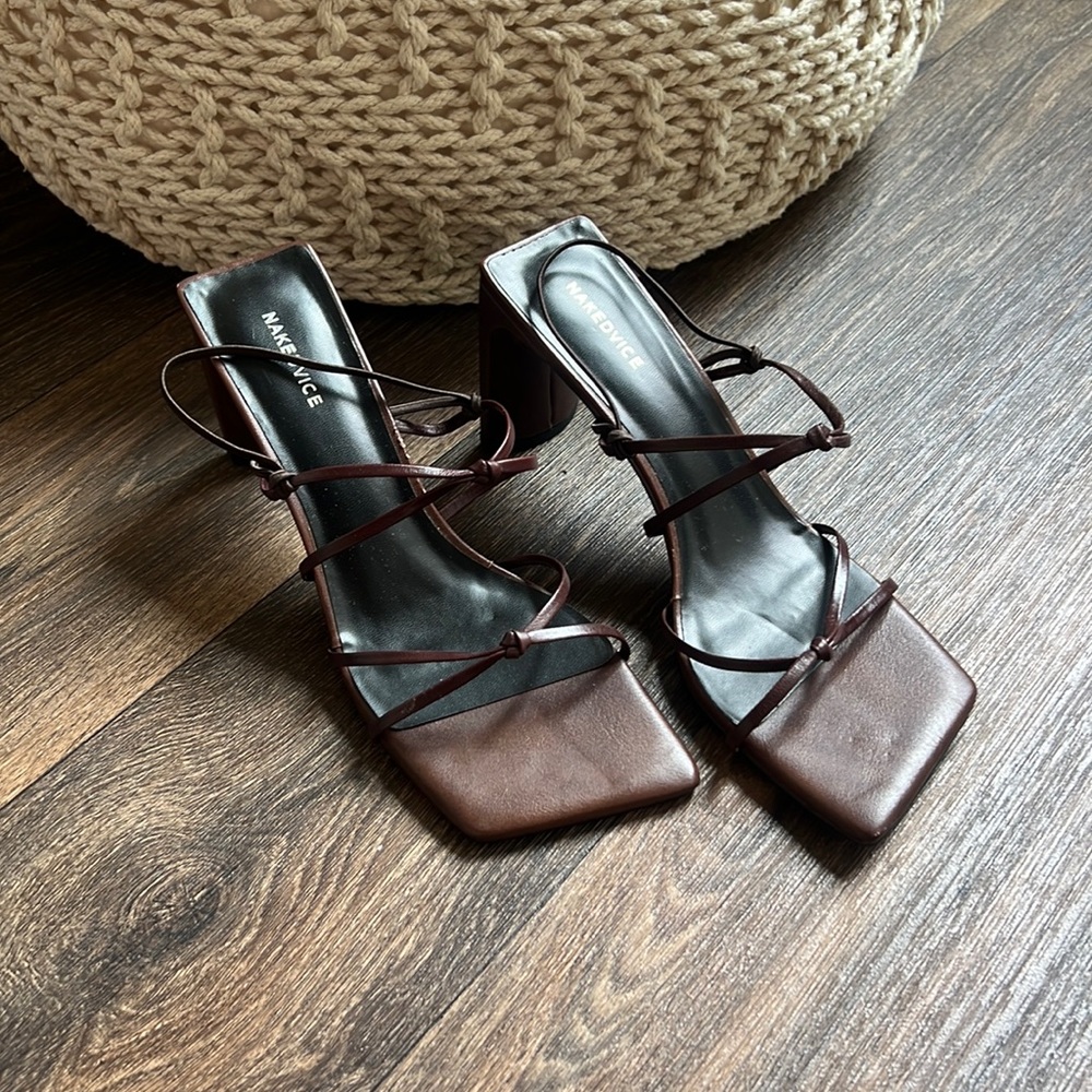 Naked Vice Heeled Sandal